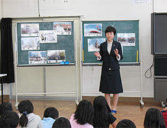平成21年10月13日　 山梨市立山梨小学校