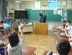 平成21年10月15日　身延町立原小学校