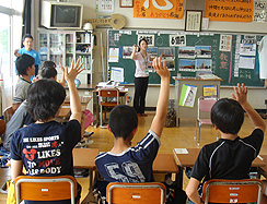 平成23年6月28日　北杜市立小泉小学校