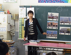 11 平成23年2月3日 身延町立大河内小学校